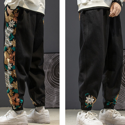 Pantalon Japonais Ample Homme Style Samouraï