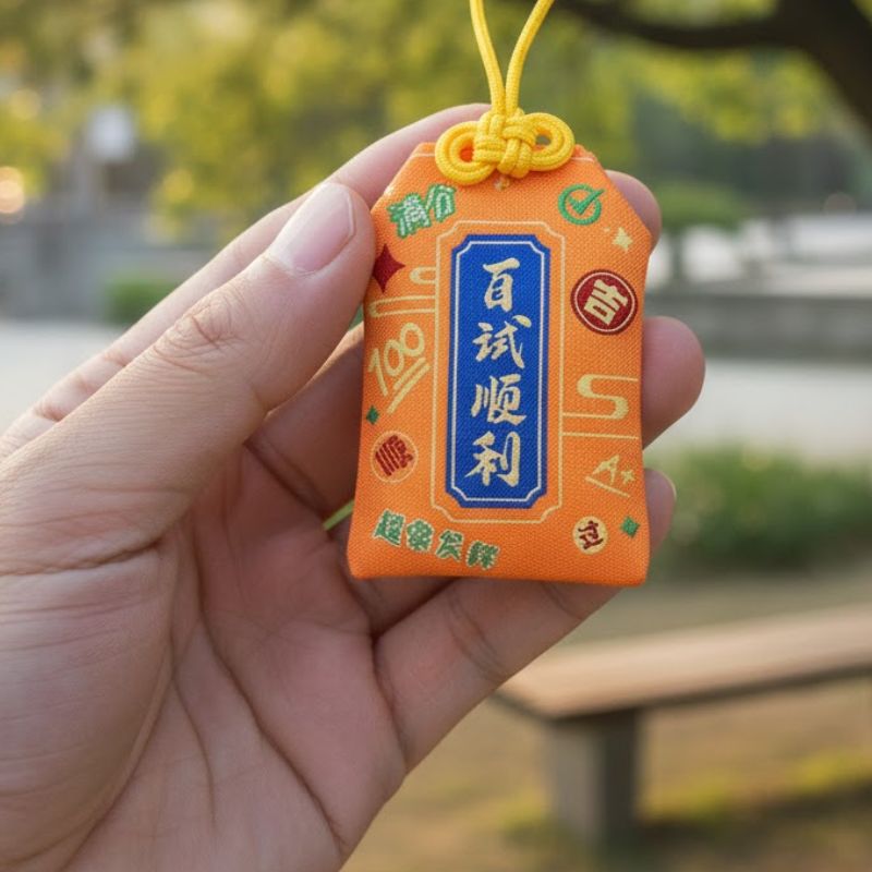 Omamori Japonais Design Traditionnel