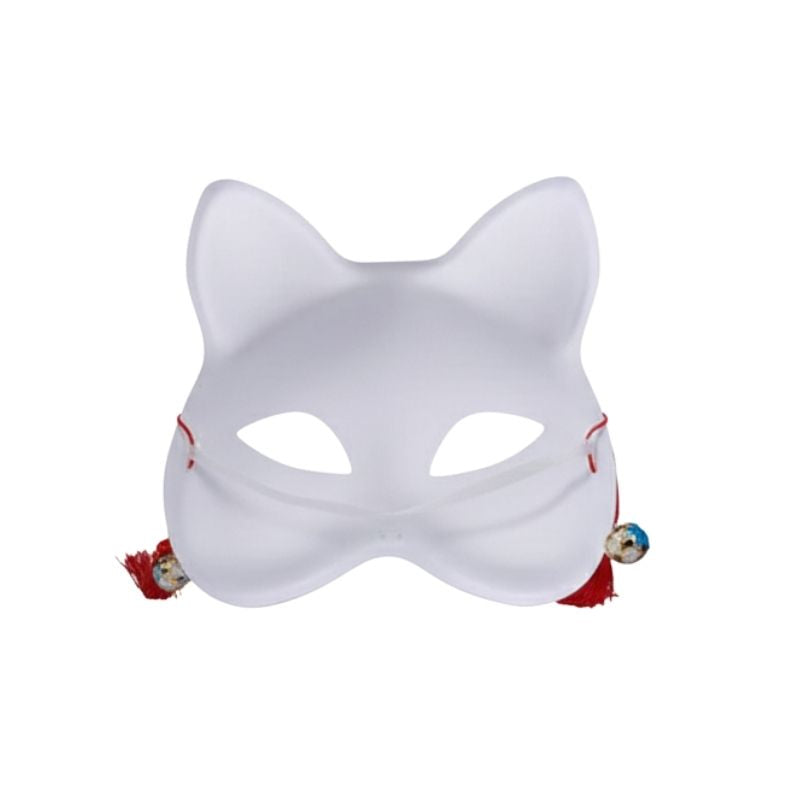 Masque Kitsune Festival Avec Ornements Suspendus