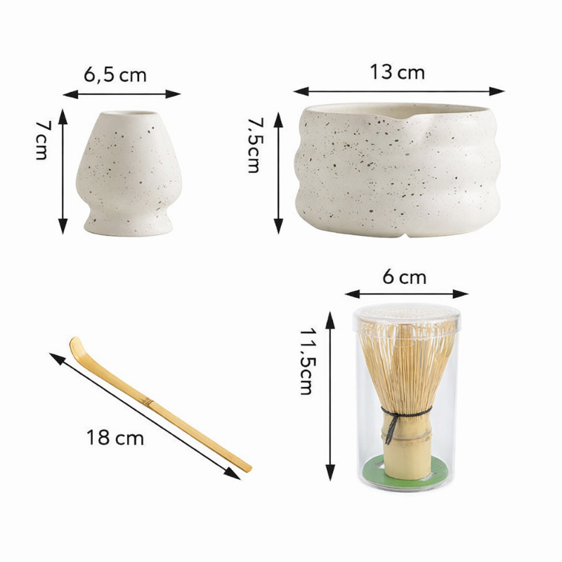 Kit Matcha Traditionnel 4 Pièces