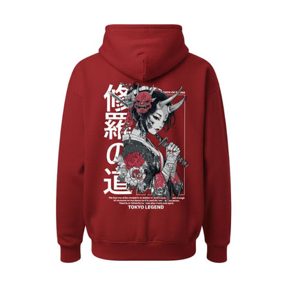 Sweat Japonais Avec Illustration Samouraï Moderne