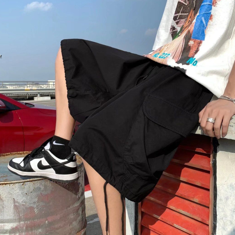 Short Japonais Large Avec Coupe Cargo
