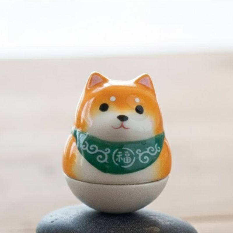 Daruma Loup Au Regard Apaisant