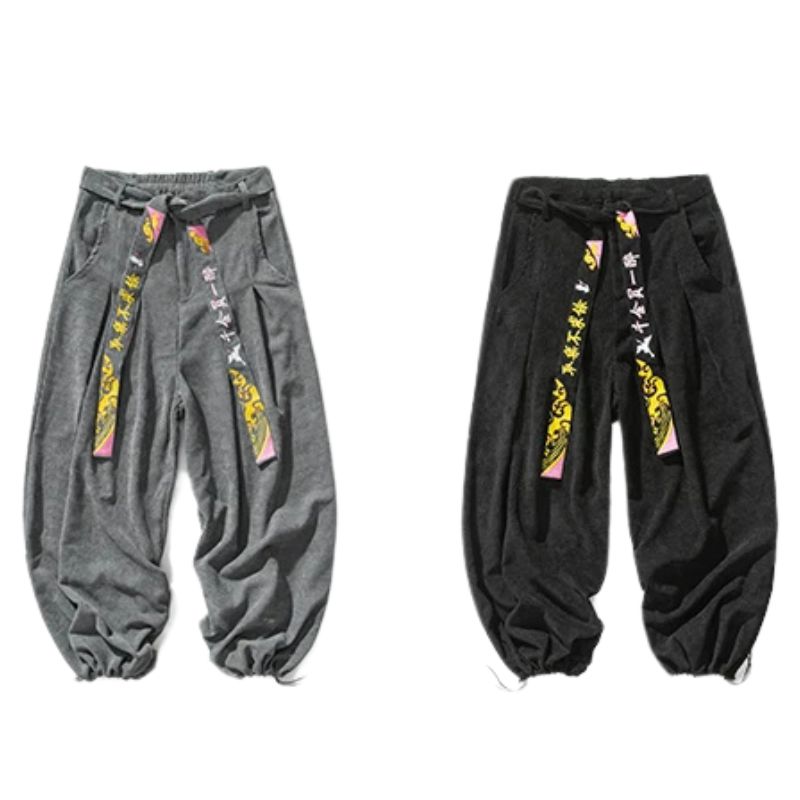 Pantalon Japonais Ample Homme Style Harajuku