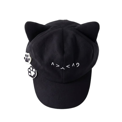 Casquette Japonaise Avec Design Chat Mignon