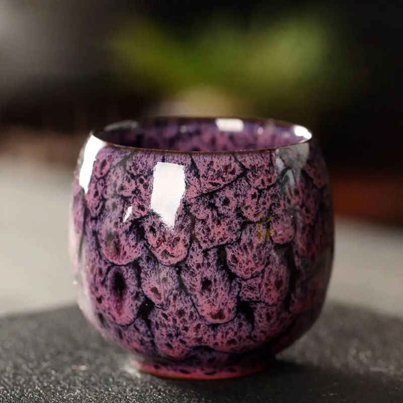 Tasse Japonaise Artisanale en Céramique Émaillée