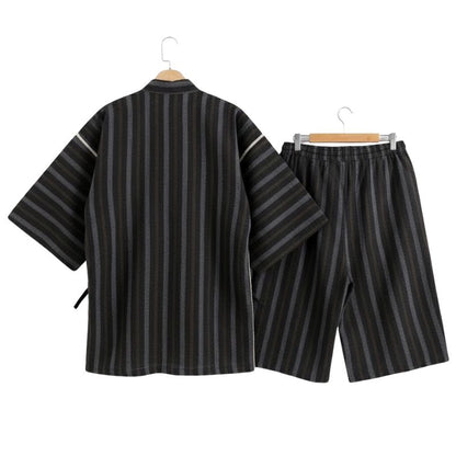 Jinbei Homme Tradition Japonaise En Coton Léger