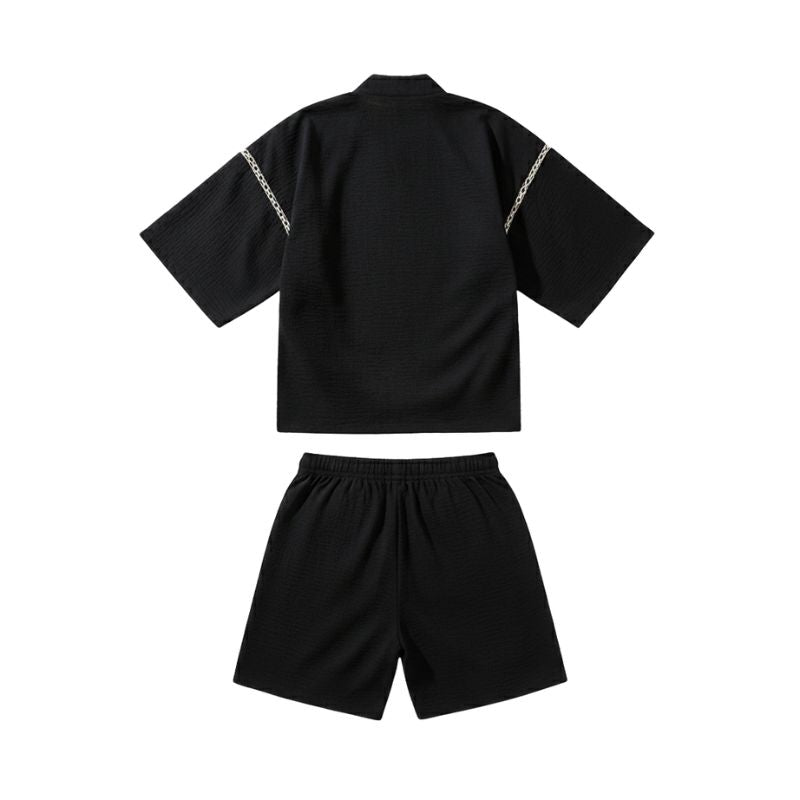Jinbei Homme D’été Avec Coupe Ample Et Look Épuré