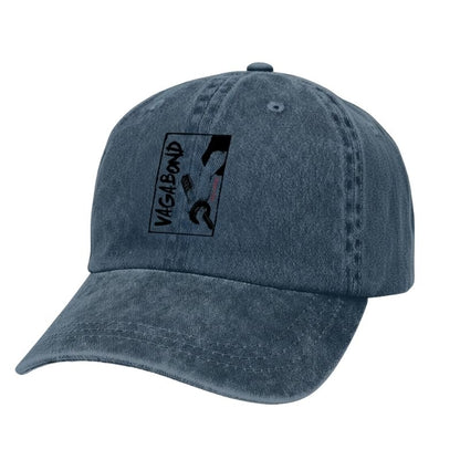 Casquette Japonaise Casual Avec Visière Courbée