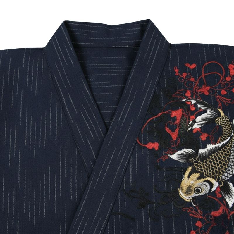 Jinbei Homme Pyjama Japonais En Tissu Respirant