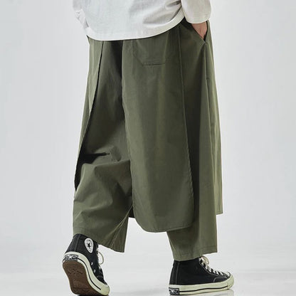 Pantalon Japonais Homme Coupe Large Style Urbain