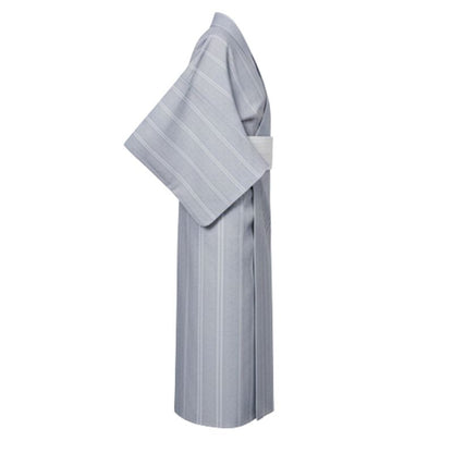 Kimono Japonais Rayé Avec Ceinture