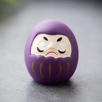 Daruma Expression Fâchée En Céramique