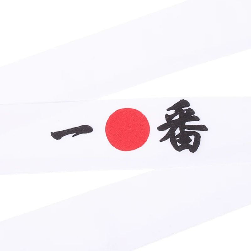 Hachimaki Ajustable Avec Motif Japonais