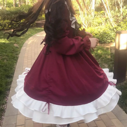 Robe Japonaise Avec Jupe Bouffante