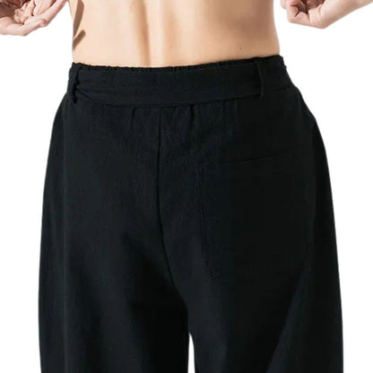 Pantalon Japonais Ample Homme Coupe Traditionnelle