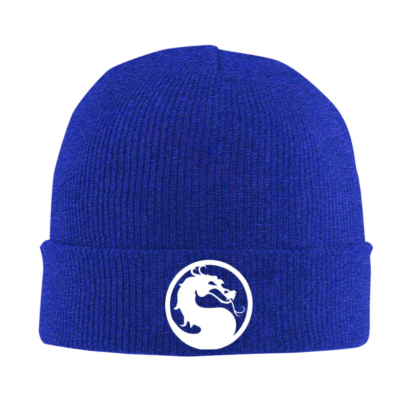 Bonnet Japonais Hiver Unisexe Avec Emblème Dragon