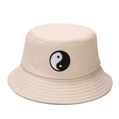 Chapeau Streetwear Avec Symbole Yin Yang Style Urbain