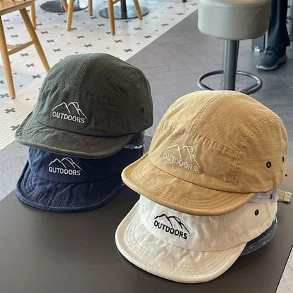 Casquette Japonaise Style Randonnée Avec Visière Courte