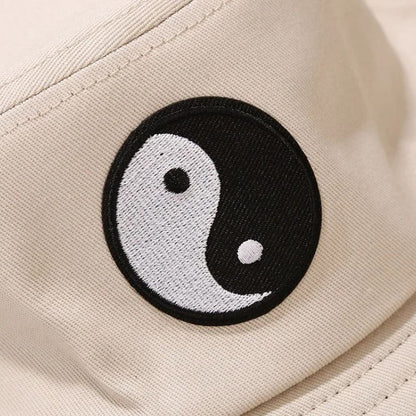 Chapeau Streetwear Avec Symbole Yin Yang Style Urbain