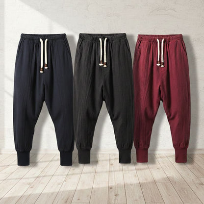 Pantalon Japonais Minimaliste Homme Style Jogging Ample