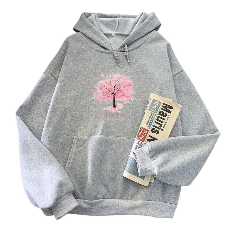 Sweat Japonais Avec Arbre Sakura