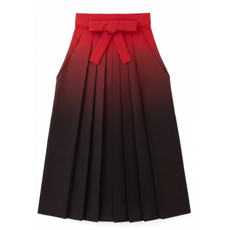 Hakama Femme Avec Nœud Traditionnel