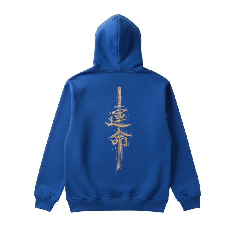 Sweat Japonais Mode Urbaine Avec Design Katana