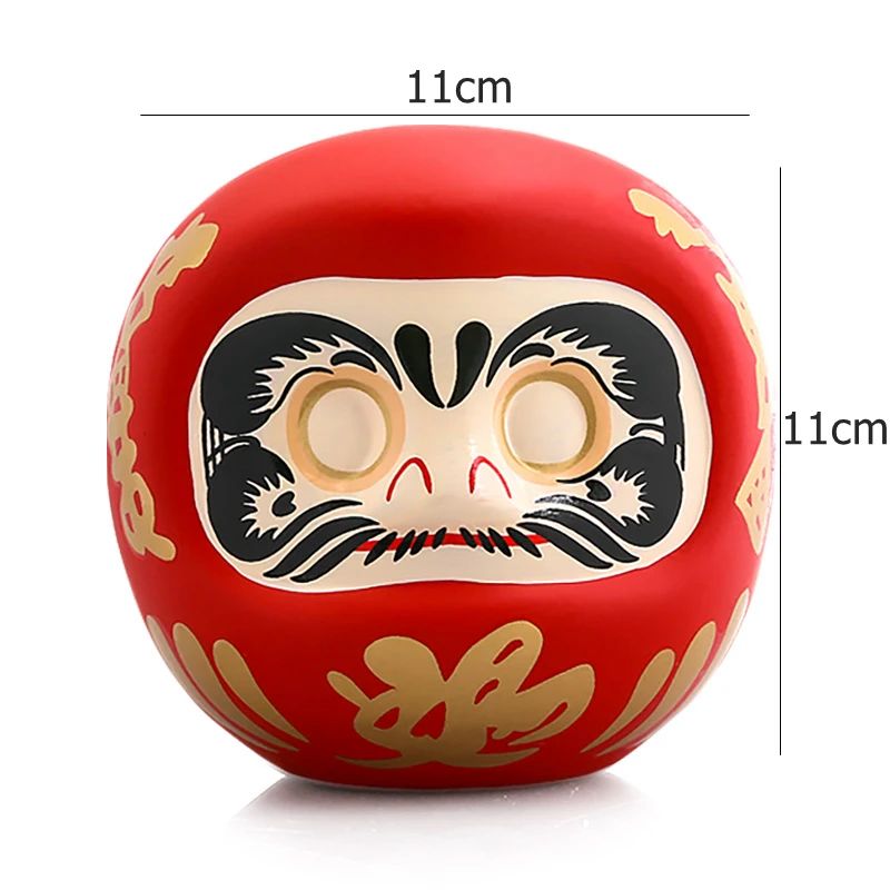Daruma Tirelire Traditionnelle En Céramique