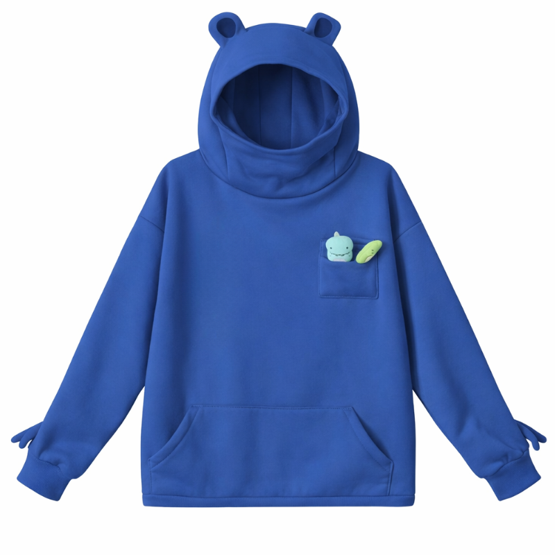 Sweat Japonais Avec Capuche Fantaisie