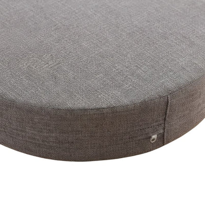 Coussin Japonais Rond En Lin Avec Assise Épaisse