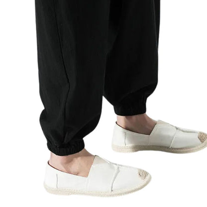 Pantalon Japonais Ample Homme Coupe Traditionnelle