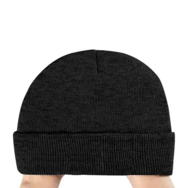 Bonnet Japonais En Maille Avec Broderie Kanji Verticale