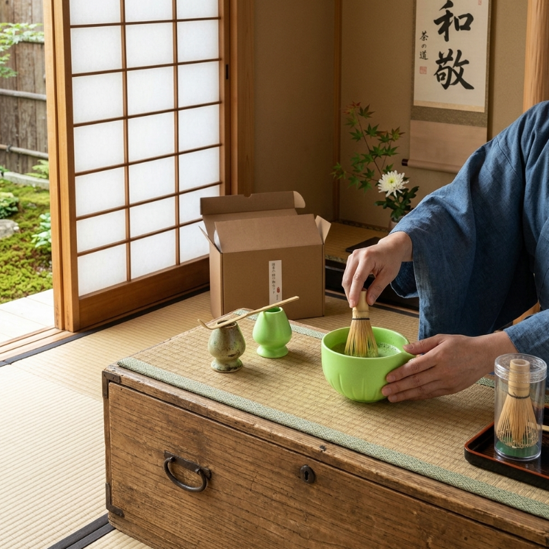 Kit Matcha Traditionnel Avec Accessoires
