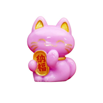 Maneki Neko Mini Figurine Décorative 2,6 cm