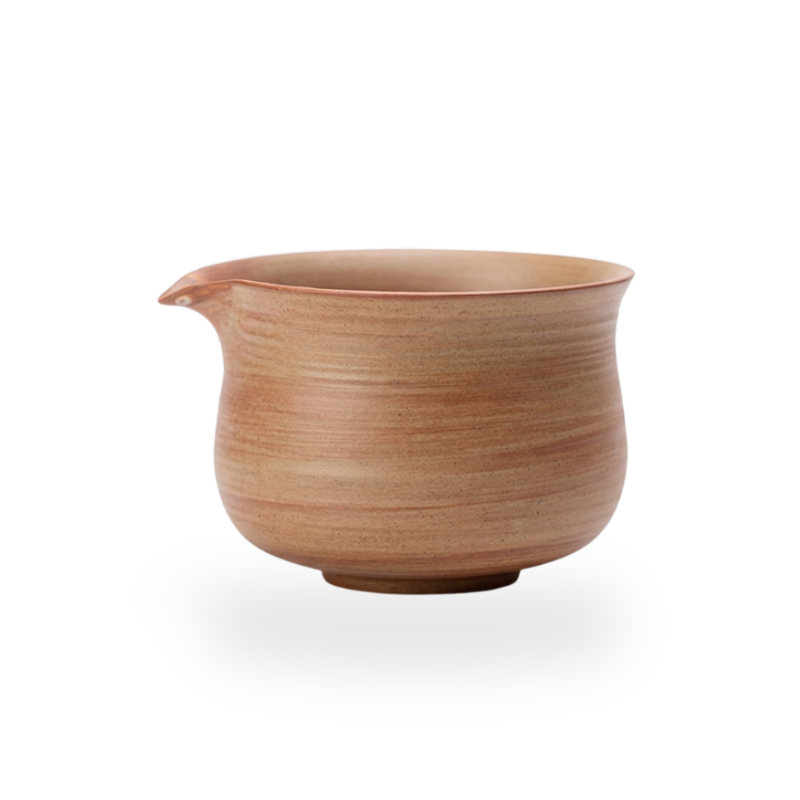 Bol Matcha En Céramique Terre Cuite Avec Bec Verseur, Bol Matcha En Céramique Terre Cuite 