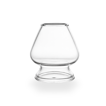 Bol Matcha En Verre Soufflé Avec Silhouette Moderne, Bol Matcha En Verre Soufflé