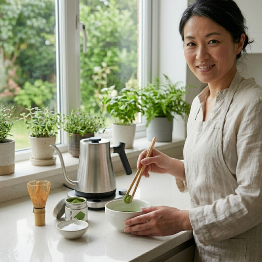 Cuillère Matcha En Bambou Avec Forme Courbée, Cuillère Matcha En Bambou 