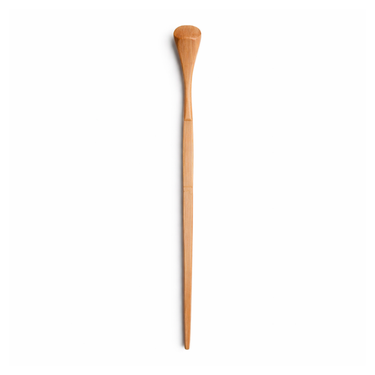 Cuillère Matcha En Bois Long Manche Fin, Cuillère Matcha En Bois