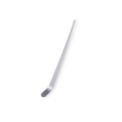 Cuillère Matcha Métal Avec Forme Inclinée, Cuillère Matcha  en Argent