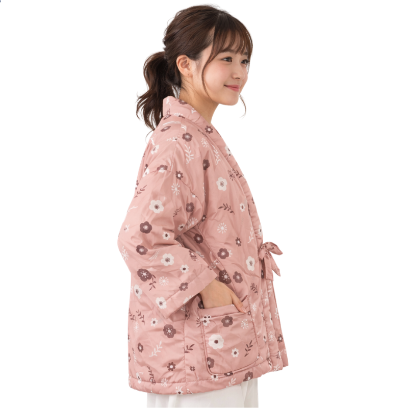 Hanten Femme En Coton Matelassé Avec Motif Fleur