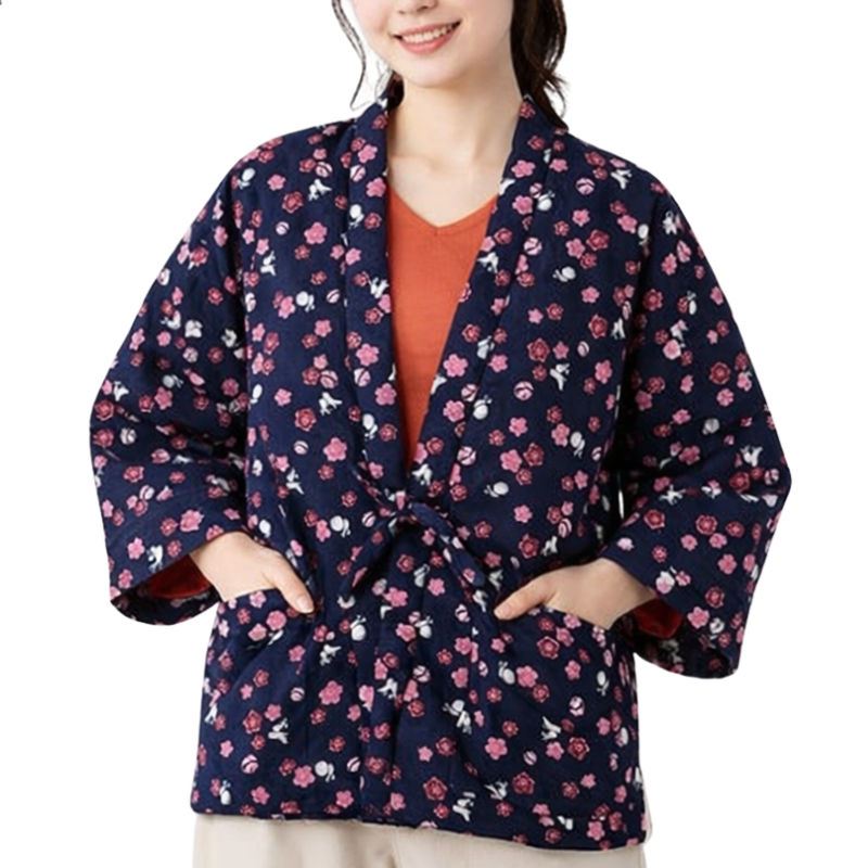 Hanten Femme Élégant En Fleuri