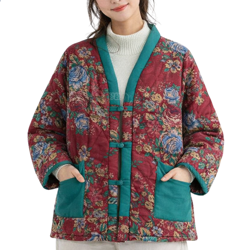 Hanten Femme Style Kimono En Design Élégant