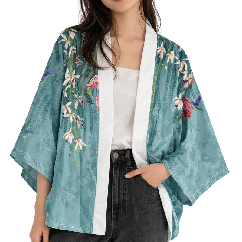 Haori Femme Chic En Design Japonais