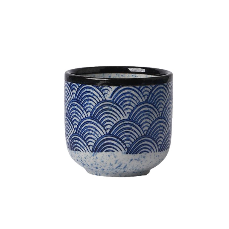 Tasse Japonaise Design Vagues Seigaiha