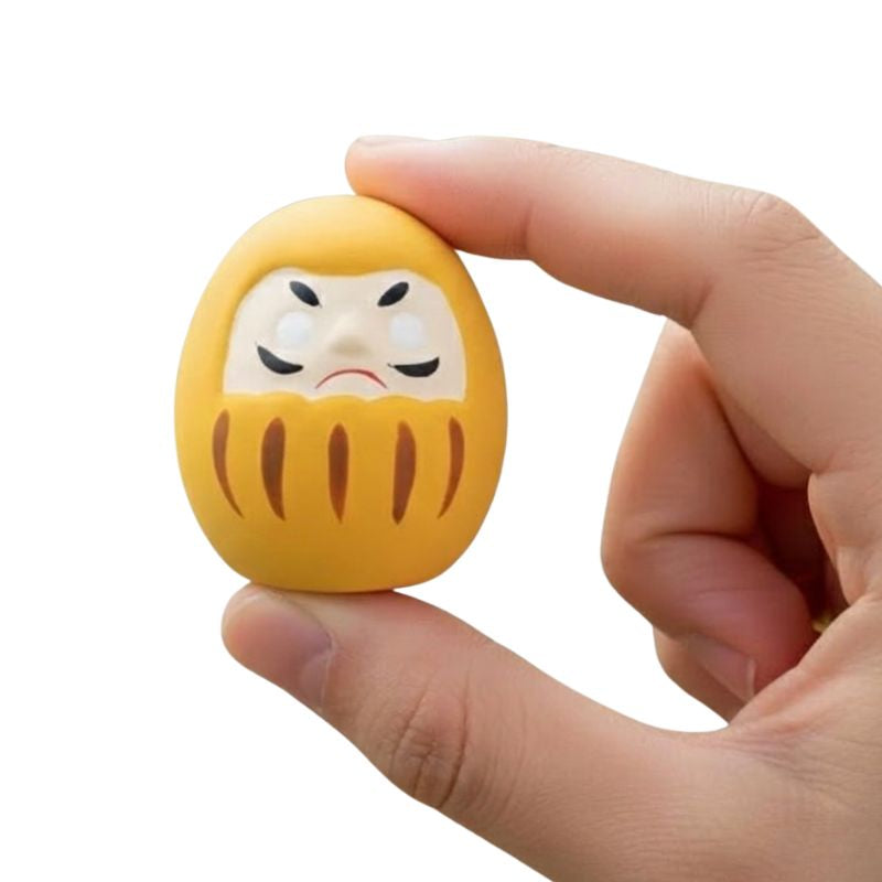 Daruma Expression Fâchée En Céramique