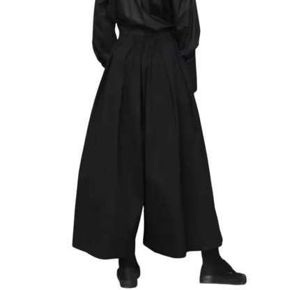 Hakama Homme Ample Noir Avec Coupe Gothique Moderne