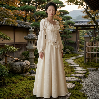 Robe Japonaise Avec Design Élégant
