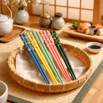 Baguette Japonaise À Motifs Animaux Mignons
