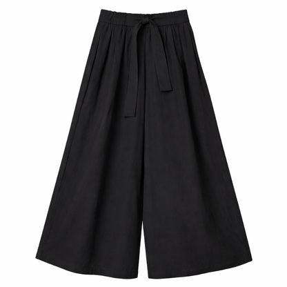 Hakama Homme Noir Avec Coupe Large Style Japonais
